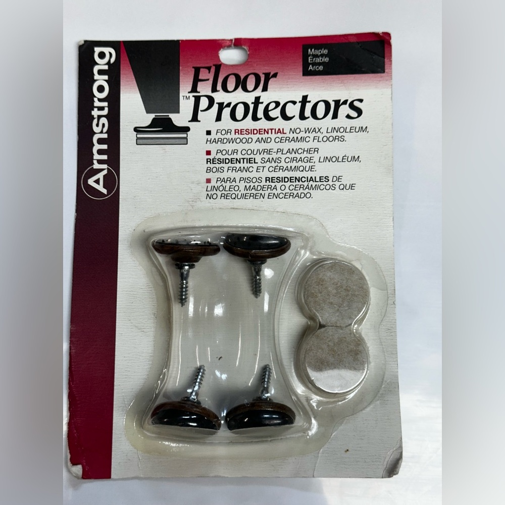 Floor Protectors by Armstrong Maple 2-4 packs